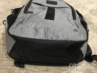 img 1 attached to Securely Carry Your Laptop And Books With Our Anti-Theft Business Backpack - 15.6Inch, Grey review by Julio Avikunthak