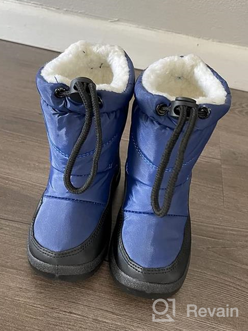 img 1 attached to Blikcon Outdoor Weather Winter 🌦️ Toddler Boys' Shoes: The Perfect Outdoor Footwear! review by Steve Walton