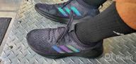 img 1 attached to Experience Comfort and Style with 🏃 Adidas Purebounc Black Trace Metallic Men's Athletic Shoes review by Brannan Mclemore