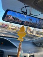 img 1 attached to Drive With Confidence: WOLFBOX Rear View Mirror Camera With Front And Rear 4K+2.5K, Full Touch Screen, Night Vision, And Parking Assist review by Matthew Gonzales