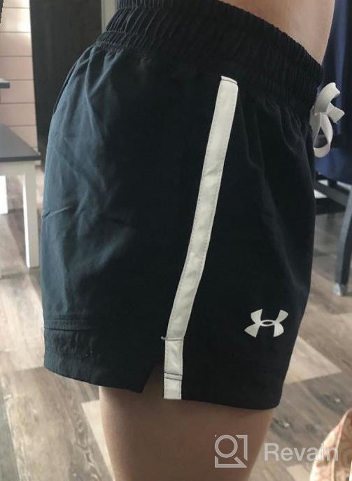 img 1 attached to 🏻 Medium Girls' Clothing and Active Under Armour Sprint Shorts review by Joe Comforti