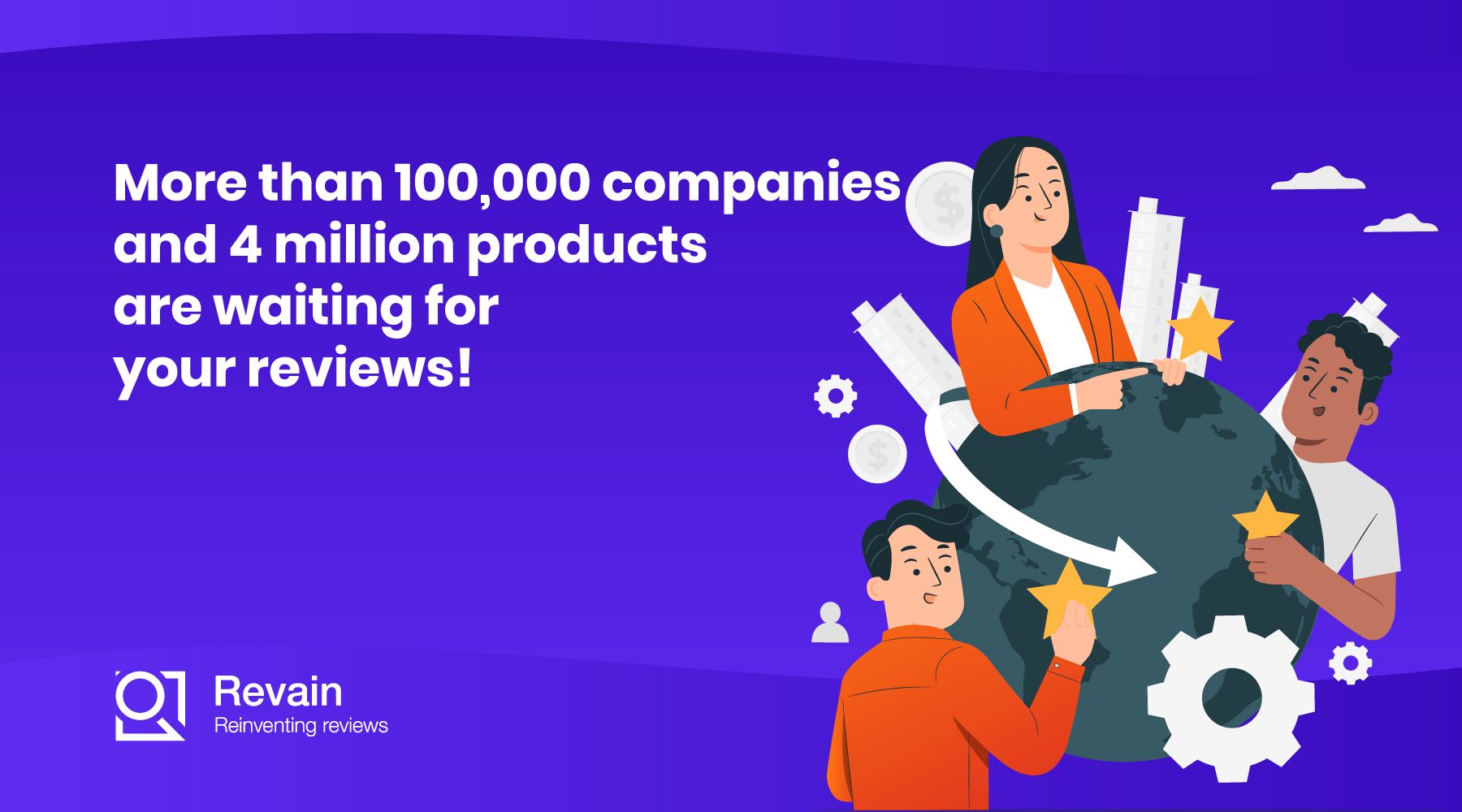 More than 100,000 companies and 4 million products are waiting for your reviews! 