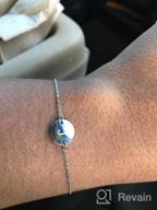 img 1 attached to HUAN XUN Stainless Bracelet Bridesmaid review by Jamie Sorenson