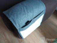 img 1 attached to Protect Your Furniture And Entertain Your Cat With Navaris Scratch Armrest Organizer In Light Brown review by Cody Mckechnie