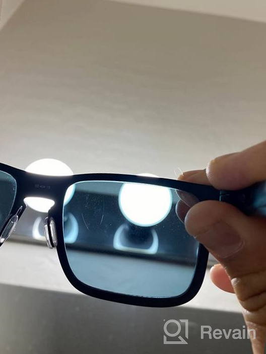 img 1 attached to 🕶️ PapaViva Replacement Lenses for Oakley Holbrook: Upgrade Your Sunglasses with Premium Eyewear Accessories for Men review by Todd Amarsingh