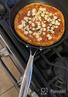 img 1 attached to 12-Inch Nonstick Frying Pan: Durable Aluminum Skillet With Stainless Steel Handle For Induction, Gas, And Electric Stove Tops - Oven Safe For Enhanced Cooking - By CHEFLY review by Nicholas Serafini