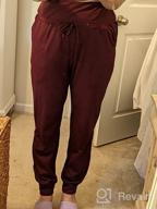 img 1 attached to Women'S High Waisted Joggers: Gradual Sweatpants With Zipper Pockets For Athletic Workouts & Lounging review by James Turpin