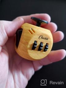 img 6 attached to Chuchik Toys Fidget Cube - лучшая настольная игрушка для снятия беспокойства и стресса - идеально подходит для аутизма, СДВГ, СДВГ и ОКР - камуфляжный дизайн - одна упаковка для детей и взрослых