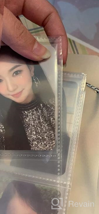 img 1 attached to Baskiss Ultra Clear Photocard Sleeves - Protect Your Kpop Idol Trading Cards With 100 Packs Of Ultra Thick Sleeves (58 X 89 Mm) review by James Stevenson