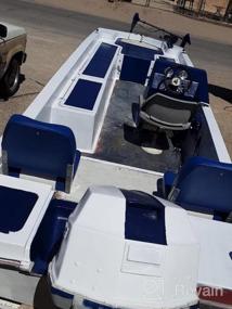 img 7 attached to Лодочное сиденье с низкой спинкой от Seamander Marine: стильное и удобное для ваших нужд на лодке