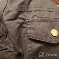 img 1 attached to Made By Johnny MBJ Womens Military Anorak Safari Hoodie Jacket review by Autumn Harris