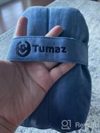 img 1 attached to Tumaz Yoga Bolster Set: The Perfect Companion For Restorative Yoga And Meditation With Carry Handle, 8-Feet Strap, And Washable Cover review by Daniel King