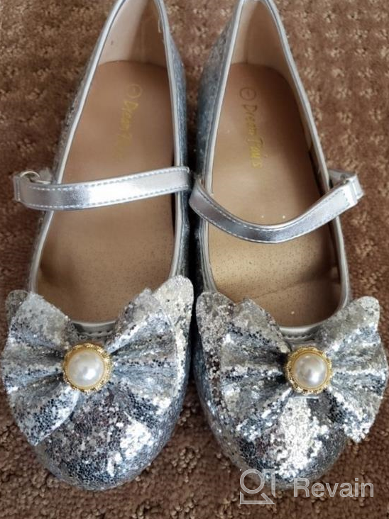 img 1 attached to DREAM PAIRS KFL218 Wedding Princess Girls' Shoes review by Dee Duran