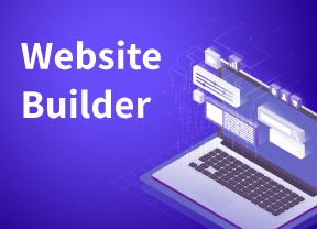 website builder लोगो