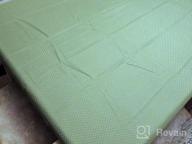 img 1 attached to UFRIDAY 60X84" Royal Blue Waffle Checkered Tablecloth Rectangle Dining Room Table Cover review by Jorge Bryant