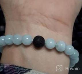 img 5 attached to AMORWING His And Hers Onyx Stone Couple Bracelets