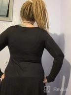 img 1 attached to Comfortable And Versatile: DEARCASE Women'S Long Sleeve Casual T-Shirt Dress review by Adam Davidson