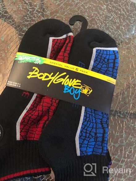 img 1 attached to 🧦 Top-notch Comfort and Durability: BodyGlove Boys' Socks, Pack of 6 review by Jacob Richmond