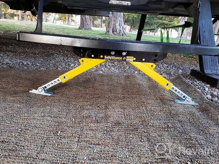 img 1 attached to Lippert Solid Stance RV Step Stabilizer Kit For 5Th Wheels, Travel Trailers And Motorhomes review by Gerald Reeves