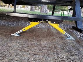 img 6 attached to Lippert Solid Stance RV Step Stabilizer Kit For 5Th Wheels, Travel Trailers And Motorhomes