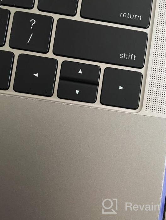 img 1 attached to Protect Your MacBook Air With F FORITO Palm Rest Cover Skin And Trackpad Protector - Compatible With 2022 M2 Chip Model A2681 (Space Grey) review by Jason Hill