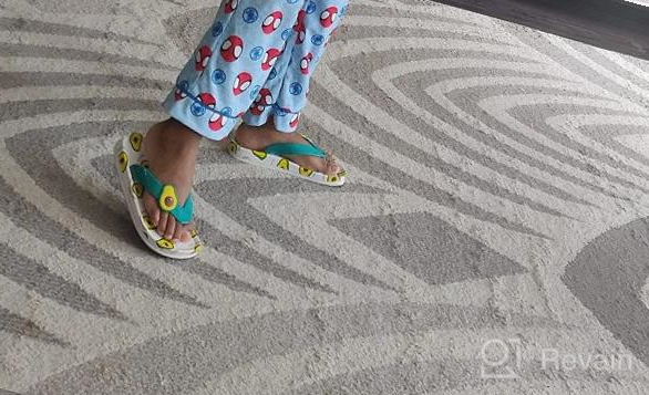 img 1 attached to 🥑 Avocado Boys' Non-Slip Sandals Slippers - Stylish and Safe Toddler Footwear review by Jonah Riggle