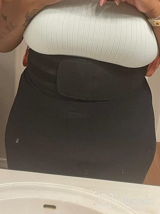 img 1 attached to 🔥 lttcbro Plus Size Waist Trainer: Effective Sport Waist Trimmer for Women XS-3XL review by Keith Baker