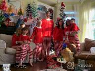 img 1 attached to Family-Matching Christmas Pajamas: Comfortable Cotton Sleepwear For Women & Men! review by Beth Westra