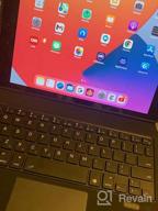 img 1 attached to IPad 9Th Gen Touch Keyboard With Apple Pencil Holder, Smart Touchpad & Magic Trackpad For Improved Productivity On 10.2 Inch IPad review by Tyler Fountas