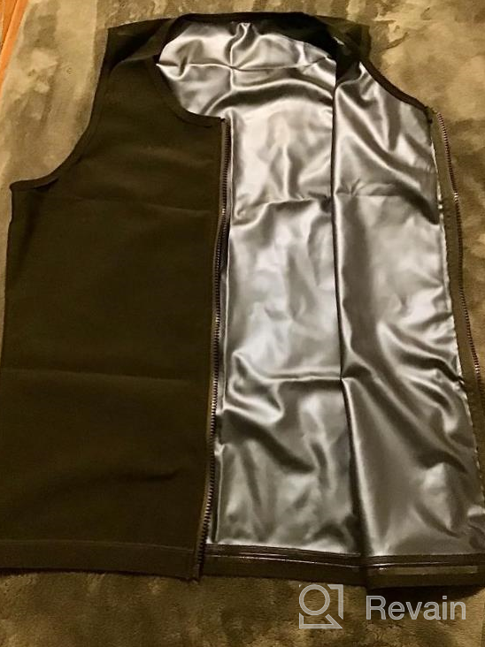 img 1 attached to Gowhods Men'S Slimming Sauna Vest - Heat-Trapping Sweat Enhancing Tank Top For Intense Workouts review by Shane Ryder