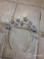 img 1 attached to 👑 Coucoland Vintage Halo Crown Headpiece: A Stunning Goddess Costume Accessory with Silver Spike Head Piece review by Sean Andrews