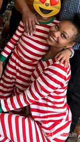 img 6 attached to 🎅 Мужской комплект пижамы с рождественским оленем - Одноцветные пижамы - Одежда