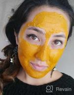 img 1 attached to Natural Turmeric Kaolin Clay Mask For Face & Body - Detoxifying, Nourishing, And Brightening Skin - Ideal Mud Masque For Acne Scars - Non-GMO, Vegan, All-Natural Formulation review by Kevin Wilkins