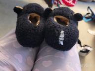 img 1 attached to 🦄 Cute and Cozy: Dearfoams Unisex Child Slipper Unicorn Boys' Shoes for Ultimate Comfort! review by Eric Fish
