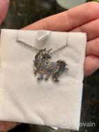 img 1 attached to 🦄 Enchanting Unicorn Pendant Necklace: Ideal Birthday Gift for Girls & Women review by Julie Phillips