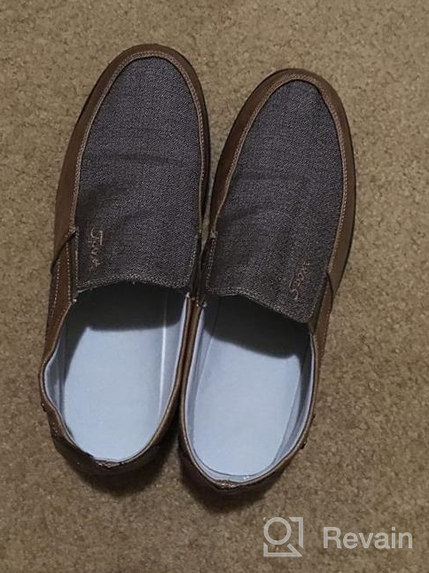 img 1 attached to 👞 Premium Quality Men's Breathable Polyurethane Loafers: Exceptional Anti-Skid Comfort and Style review by Brandon Mercado