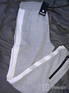 img 1 attached to Men'S Sweatpants By WATERWANG - Tapered Joggers With Pockets For Running & Jogging review by Cody Henry