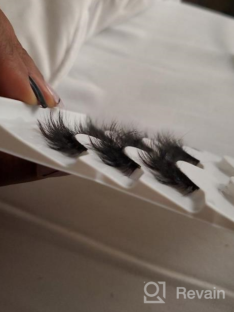img 1 attached to 6D False Eyelashes For A Natural Look - Newcally Mink Fluffy Fox Eye Lashes Pack review by Angel Bright