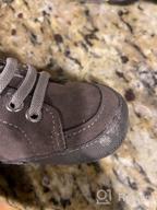 img 1 attached to Meckior Sequin Canvas Sneakers for Baby Girls and Boys with Soft Anti-Slip Sole, High Top Ankle, Unisex, Ideal for Toddler First Walking, Prewalker Crib and Denim Shoes review by Brian Thao