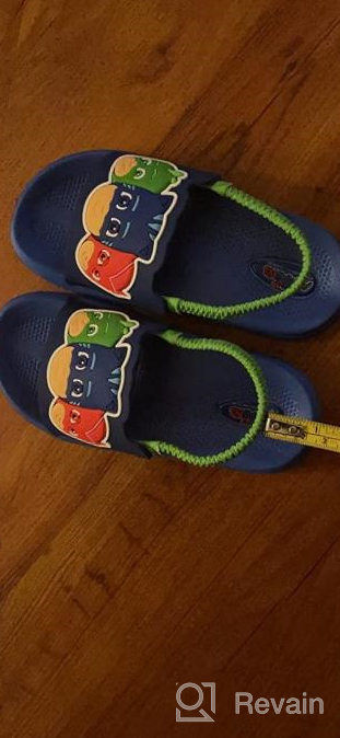 img 1 attached to PJ Masks Backstrap Mismatch Numeric_8 Boys' Shoes review by Julius Lito