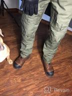 img 1 attached to AKARMY Men's Outdoor Military Tactical Pants: Rip-Stop Camouflage Cargo Work Pants with Multiple Pockets review by Eric Jones