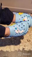 img 1 attached to Weweya Kids Garden Clogs: Adorable Cartoon Slippers for Boys and 👧 Girls, Perfect for Outdoor and Indoor Wear in Winter and Summer Season review by David Perez