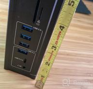 img 1 attached to INTPW 16 In 1 USB C Docking Station: Enhance MacBook & Windows Experience With 100W Adapter, Single 5K/ Dual 4K 60Hz, Thunderbolt 3/4 Port review by David Lesperance