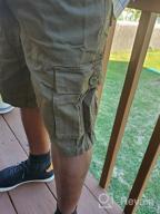 img 1 attached to Comfortable Boys' Pull-On Cargo Shorts with Multi-Pockets and Elastic Waistband: Lightweight and High-Quality Cotton review by Lance Jenkins