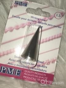 img 6 attached to PME - ST1.5 Seamless Stainless Steel SupaTube Writer #1.5 Decorating Tip, Standard, Silver