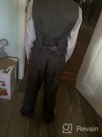 img 1 attached to 👶 Tuxedo Toddler Bearer Outfit: Boys' Dresswear Suits & Sport Coats review by Maurice Morris