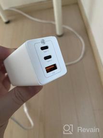 img 8 attached to High-Speed USB C Charger 65W GaN Type-C, 3-Port Adapter - iPhone 12/Pro/Max Compatible