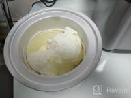 img 2 attached to Ice cream maker Kitfort KT-1809 stainless steel review by Gabriela widerek ᠌