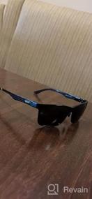 img 5 attached to BIRCEN Carbon Fiber Polarized Sunglasses For Men - Stylish UV Protection For Fishing And Golfing