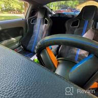 img 1 attached to ModifyStreet 1 Pair Universal PVC LEATHER/YELLOW STITCH LEFT/RIGHT RACING BUCKET SEATS review by Ryan Calabro